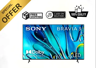 Sony 65 Inch BRAVIA 3 4K HDR Smart Google TV 65S30