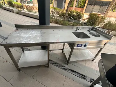 Kitchen Equipment • SS Tables & Sinks