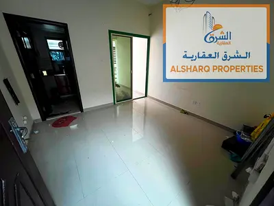 شقة غرفة وصالة للإيجار السنوي في الراشدية 1 عجمان | 2 بلكونة بإطلالة ممتازة، تكييف اسبليت وصيانة على المالك