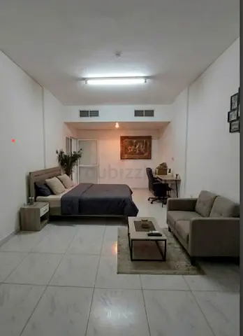 (*Big room)* available in a Central AC building for couple / small family *_Abushagara_* ,Sharjah