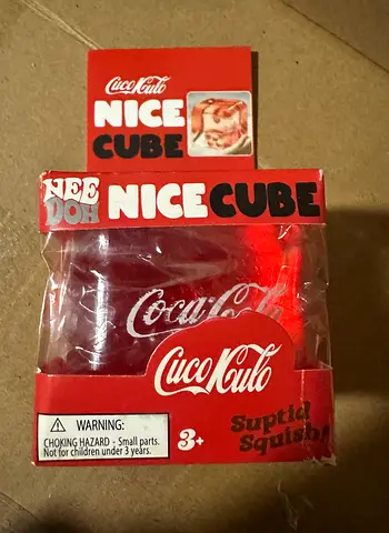 NeeDoh Nice Cube Coca-Cola Squishy Toy