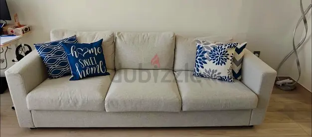 IKEA VIMLE 3-Seater Sofa – Gunnared Beige – Excellent Condition
