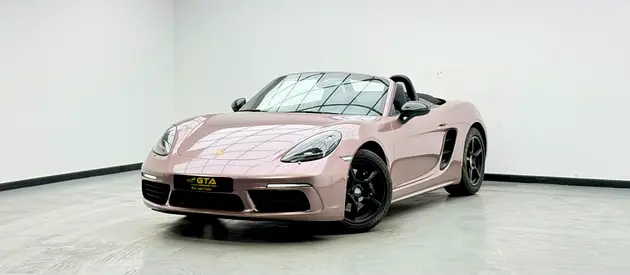 2025 Porsche 718 Boxster, Porsche Warranty+Full Service History, GCC Specs.