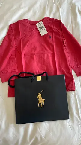 Unwanted gift new with tag authentic Ralph Lauren kids shirt