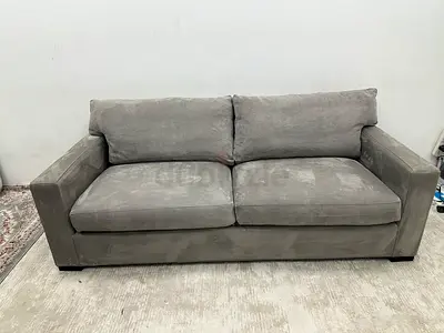 Like new condition crate&barrel three seater sofa