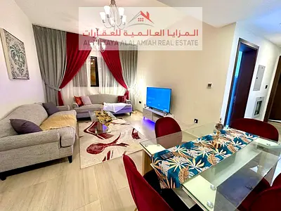 شقة مفروشة غرفة وصالة للإيجار في برج الخان بلازا – التعاون، 5000 درهم شامل الإنترنت