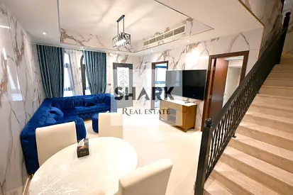🔥 تاون هاوس 3 غرف وصالة في Uptown Al Zahia | شامل الفرش
