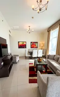 High-Floor 3BR Apartment | Downtown Skyline View | Furnished