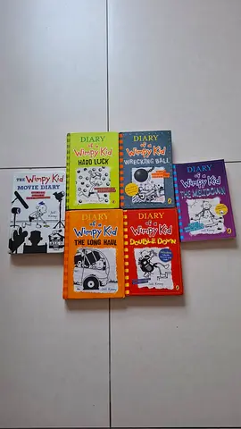 Wimpy kid hardcover books set