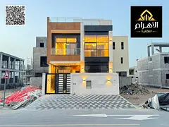 Modern 5-Bedroom Villa with Rooftop Terrace for Sale in Al Zahia | Luxury Custom Finishing | Freehol