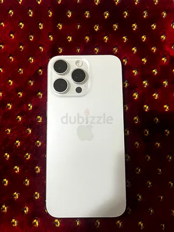 Apple iPhone 15 Pro Max (Silver) - Perfect Condition 💯