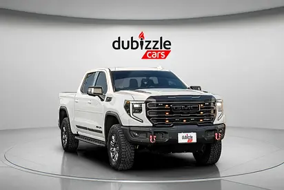 AED 3723/month | 2025 GMC Sierra 1500 AT4X | GCC Specs | Ref#519282