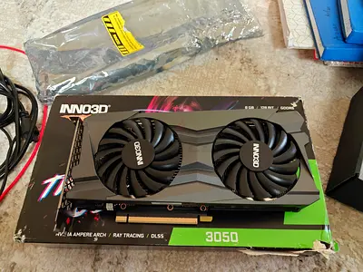 rtx 3050 (FOR PARTS / REPAIR, NOT WORKING)