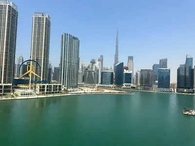 Furnished Studio | Millennium Binghatti | Marina & Canal View