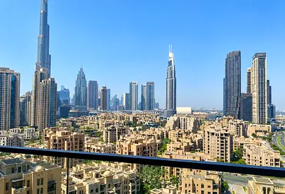 Bellevue Tower 1 | Burj Khalifa view | Unfurnished