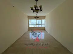 Free AC, parking, gym & pool, with open views. Spacious 1BR in Al Taawun, new finish, prime location