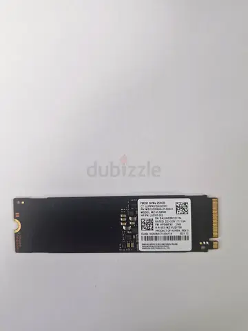 Samsung PM991 256GB M.2 2280  
Model - MZ-VLQ2560
