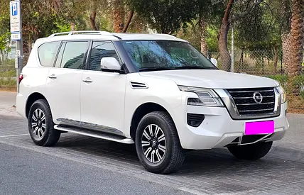 NISSAN PATROL 4.0 V6 SE TITANIUM # 2021 GCC # WELL MAINTAINED CAR FOR SALE .