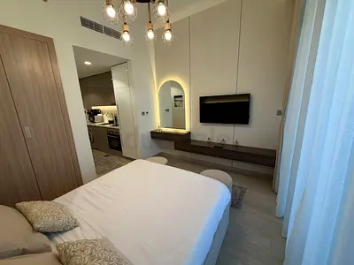 Master room with attached bath near emirates towers metro station