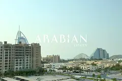 Burj Al Arab & Sea View | High Floor | Call Now!