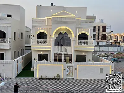Classic Villa for Sale in Al Helio 2 – Ajman | 6 Bedrooms, Spacious Areas, and Registration Include