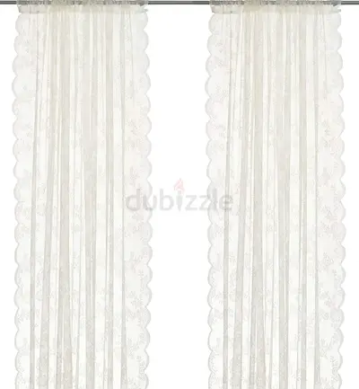IKEA Net Curtain with Rode