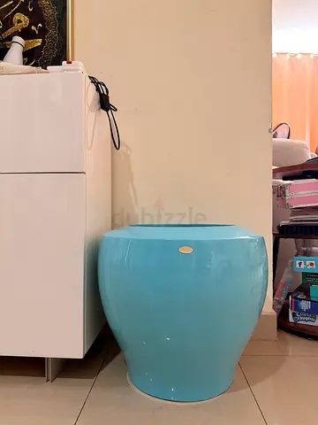 Modern Light Blue Indoor/ outdoor Planter Pot