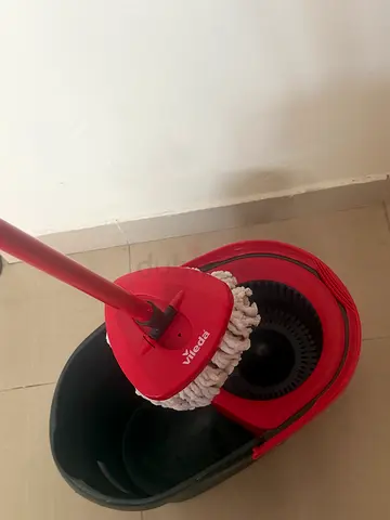 Vileda Spin Mop with Bucket - Used, Good Condition