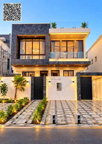 Luxury 6BR Villa with Pool & Rooftop | Marble Facade | 3,014 Sq.Ft.