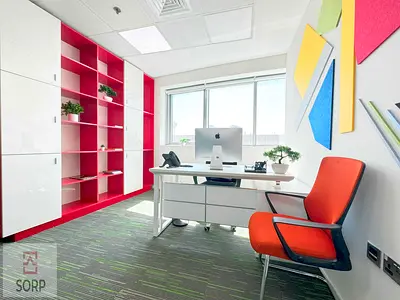 Furnished Office | 25th Floor | Barsha Heights