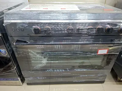 Stainless Steel Freestanding Gas Range with Large Oven