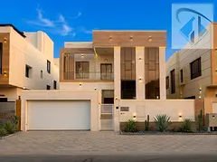 Distinctive 5-bedroom villa for rent in Ajman for AED 105,000 per year.