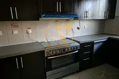 3bed room +maids room for rent in warsan villa single row