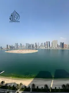 For Sale: 2 Bedrooms + Living Room Full View of Al Mamzar Lake and Noor Island Al Nakheel 1 Tower.
