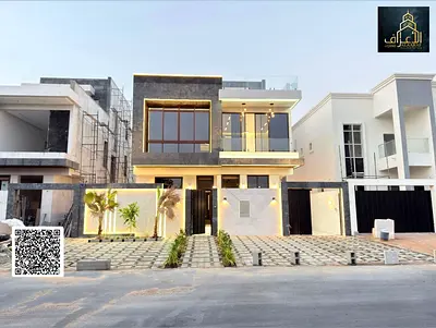 Villa for sale 6 master rooms with a two-storey pool and a roof including registration and ownership fees