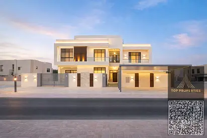 An exceptional opportunity for upscale living in Al Muwaihat 1 | Villa for sale behind Nesto | Two floors plus a roof | Elevator | Garden and large ro