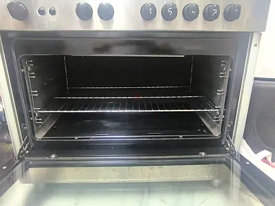 Stainless steel built-in oven in good working condition