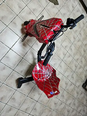 Kids Spider-Man Themed Ride-On Tricycle - Good Condition