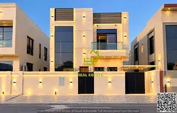Modern villa, directly on Mohammed Bin Zayed Road - services opposite and behind the villa, spacious