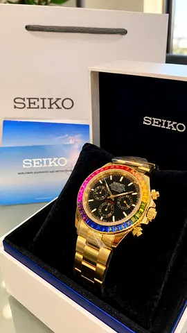 SEIKO MOD DAYTONA RAINBOW 🔥