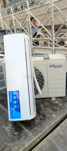 Used split air conditioner with outdoor unit - working condition