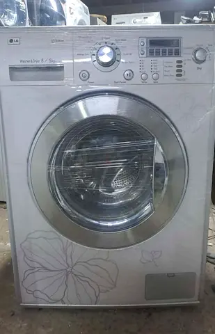 LG Front Load Washer Dryer Combo - 5kg Wash / 3kg Dry, Silver