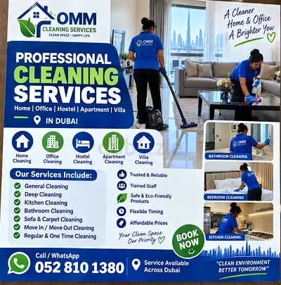 Professional Home & Office Cleaning Services in Dubai | Affordable & Reliable