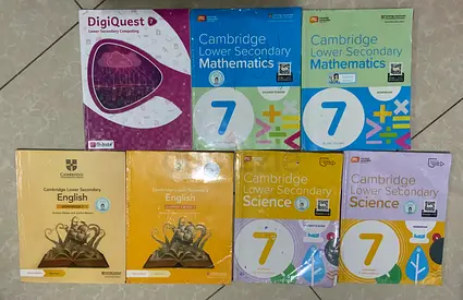 Grade 7 textbooks dhs 130