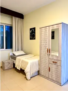 Bedspace with Veg Food