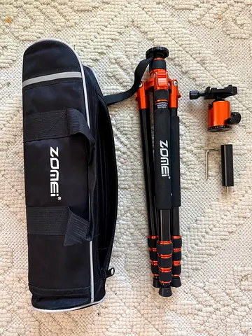 Zomei Camera Tripod with Carry Bag and Ball Head (Foldable)