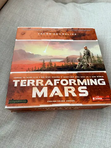 Terraforming Mars English and Arabic — Used, Good Condition board games