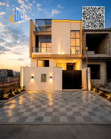 تاون هاوس فاخر للبيع في الحليو سنتر – عجمان | 5 غرف ماستر | 1,375,000 درهم
