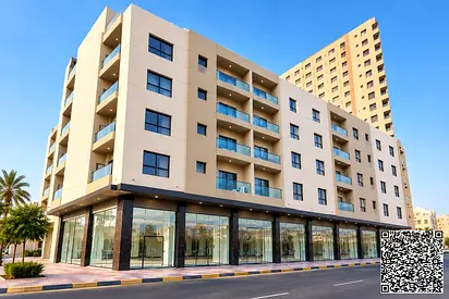 Building for sale / 9 shops / 24 1bhk apartments / 16 2bhk apartments / 3 studios / 14 parking spaces / 8.5% roi, potential for increase / Street-faci