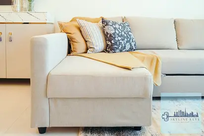 Furnished 1BR | The Bay Business Bay | Canal & Sea View